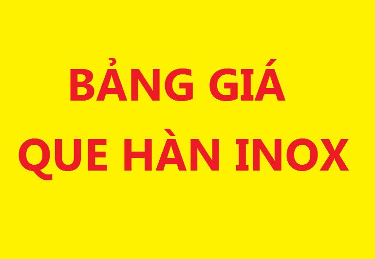 báo giá que hàn ống đồng